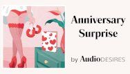 Anniversary surprise audio porn for women, erotic audio, hot asmr