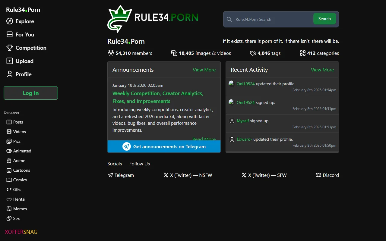 Screenshot of Rule34Porn